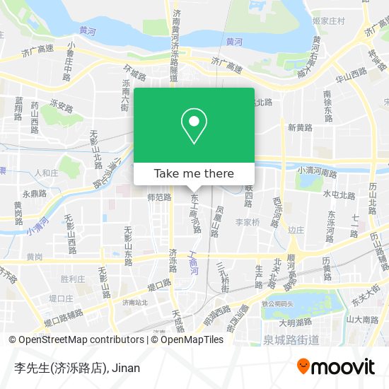 李先生(济泺路店) map