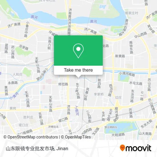 山东眼镜专业批发市场 map