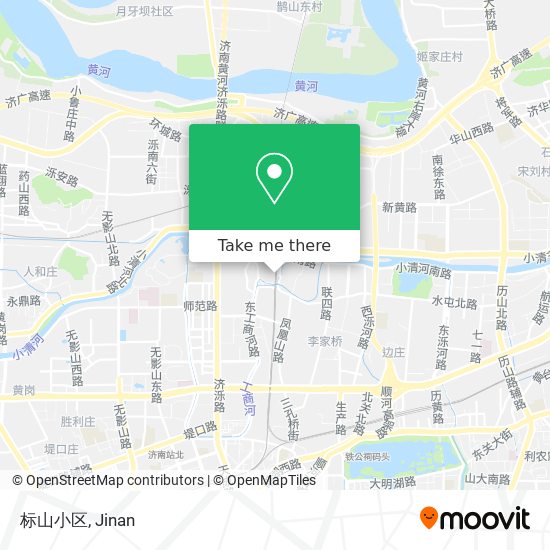 标山小区 map