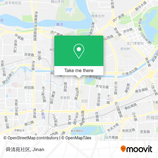 舜清苑社区 map