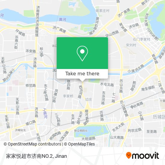 家家悦超市济南NO.2 map