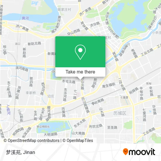 梦溪苑 map