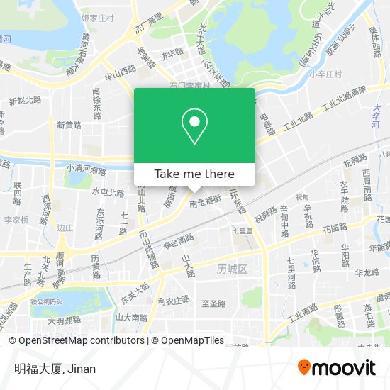 明福大厦 map
