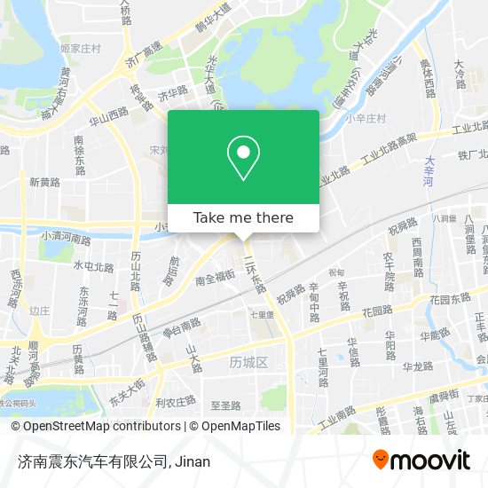 济南震东汽车有限公司 map