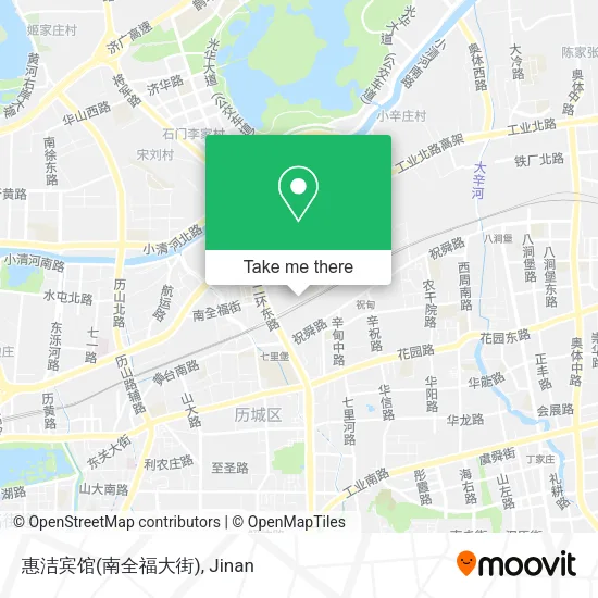 惠洁宾馆(南全福大街) map