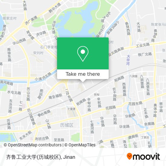 齐鲁工业大学(历城校区) map