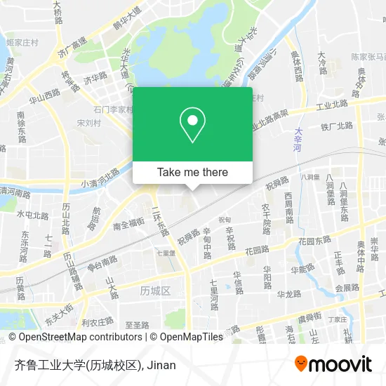 齐鲁工业大学(历城校区) map