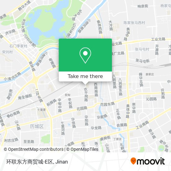 环联东方商贸城-E区 map