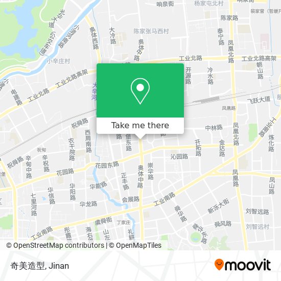 奇美造型 map