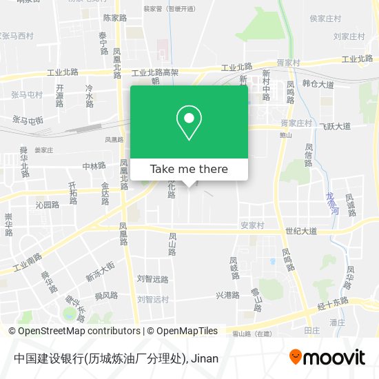 中国建设银行(历城炼油厂分理处) map