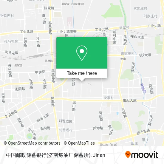 中国邮政储蓄银行(济南炼油厂储蓄所) map
