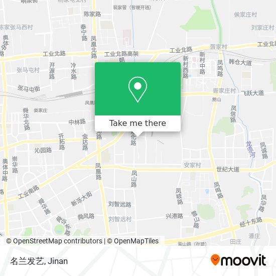 名兰发艺 map