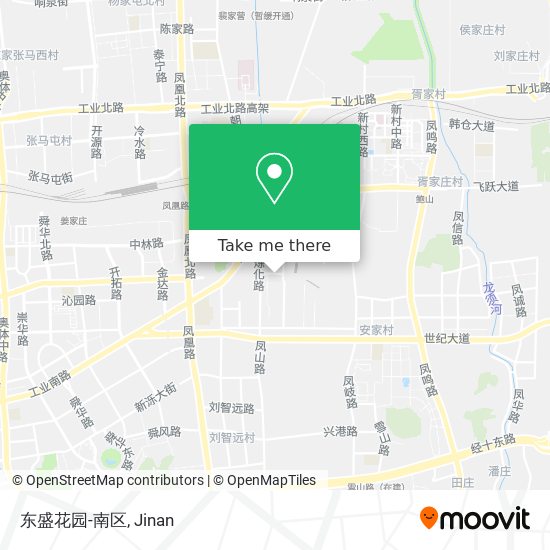 东盛花园-南区 map