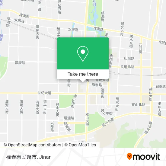 福泰惠民超市 map