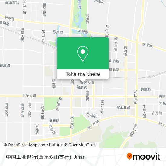 中国工商银行(章丘双山支行) map
