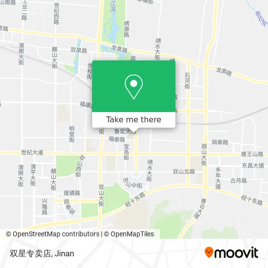 双星专卖店 map