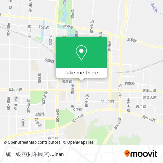 统一银座(同乐园店) map
