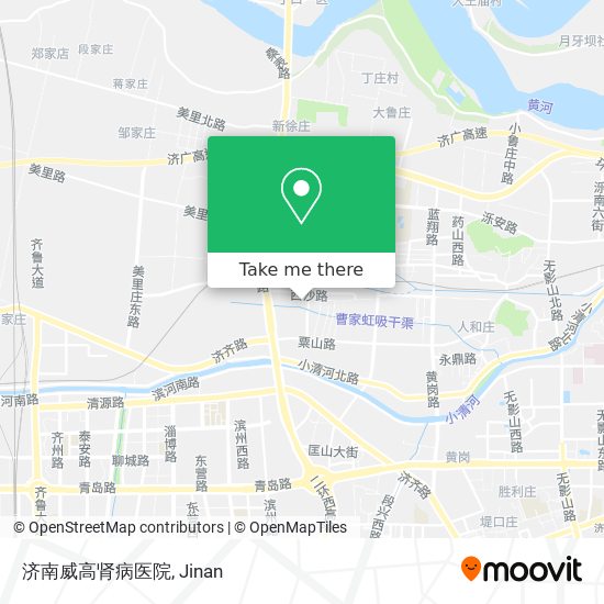济南威高肾病医院 map