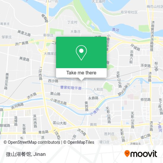 微山湖餐馆 map