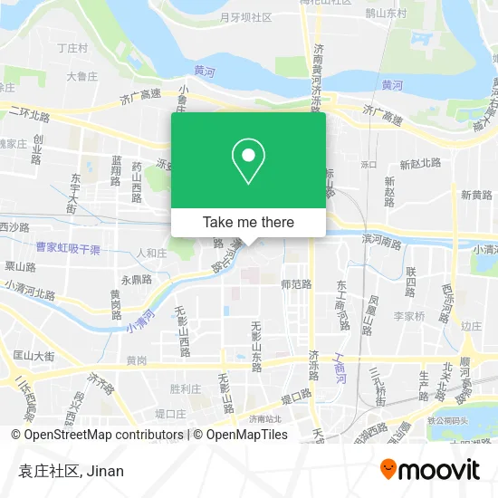 袁庄社区 map