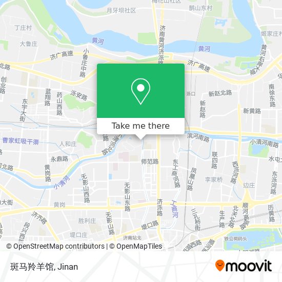 斑马羚羊馆 map