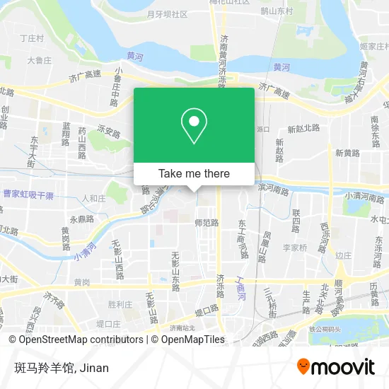 斑马羚羊馆 map