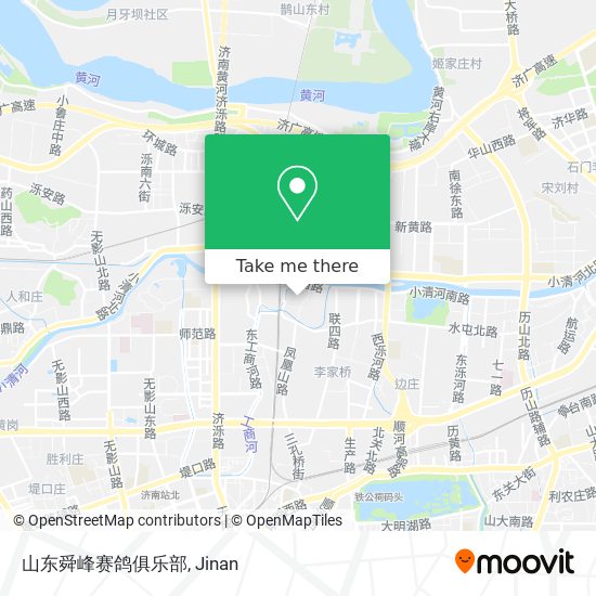 山东舜峰赛鸽俱乐部 map