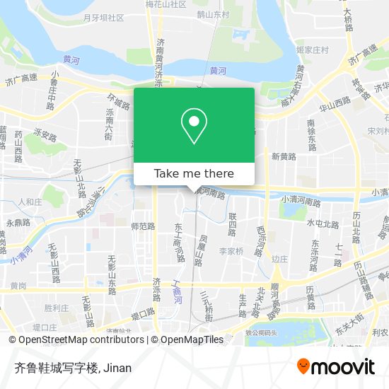 齐鲁鞋城写字楼 map