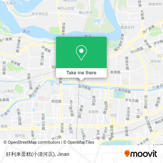 好利来蛋糕(小清河店) map