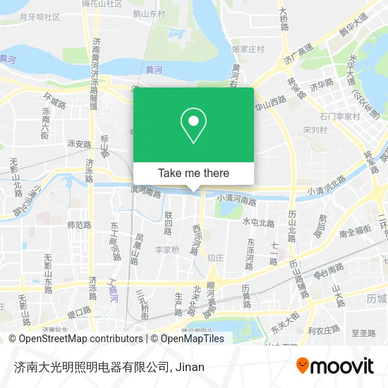 济南大光明照明电器有限公司 map
