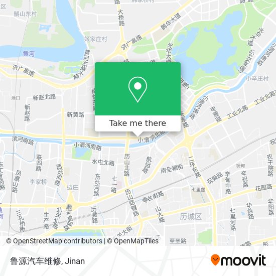 鲁源汽车维修 map