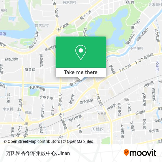 万氏留香华东集散中心 map