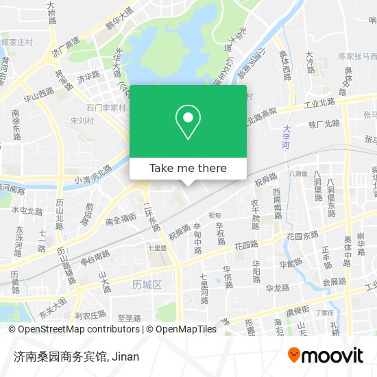 济南桑园商务宾馆 map