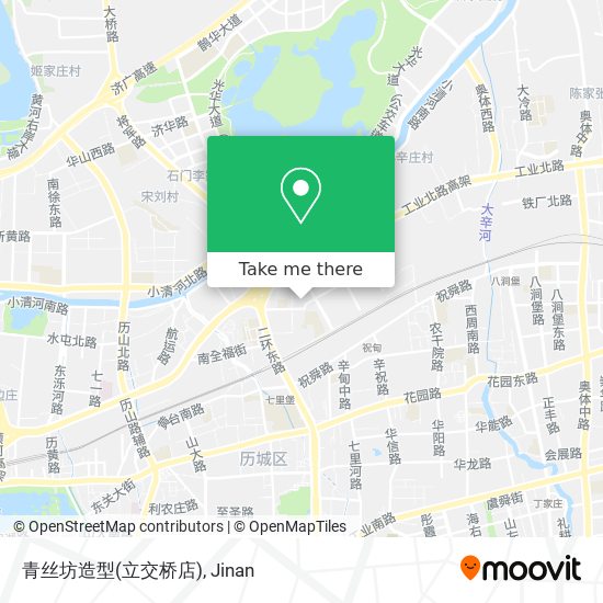 青丝坊造型(立交桥店) map