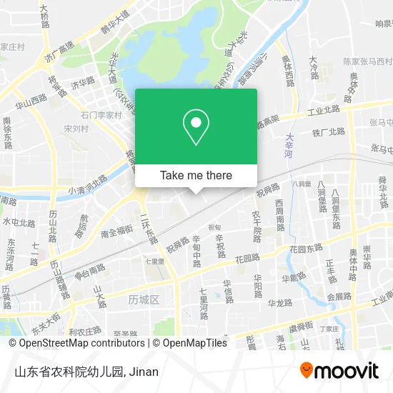山东省农科院幼儿园 map