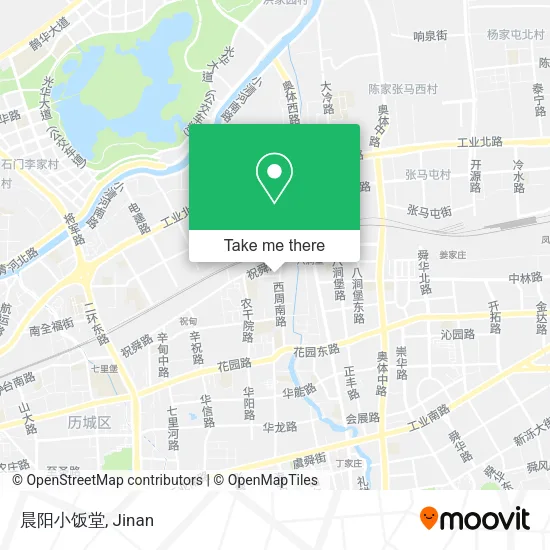 晨阳小饭堂 map