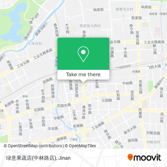 绿意果蔬店(中林路店) map