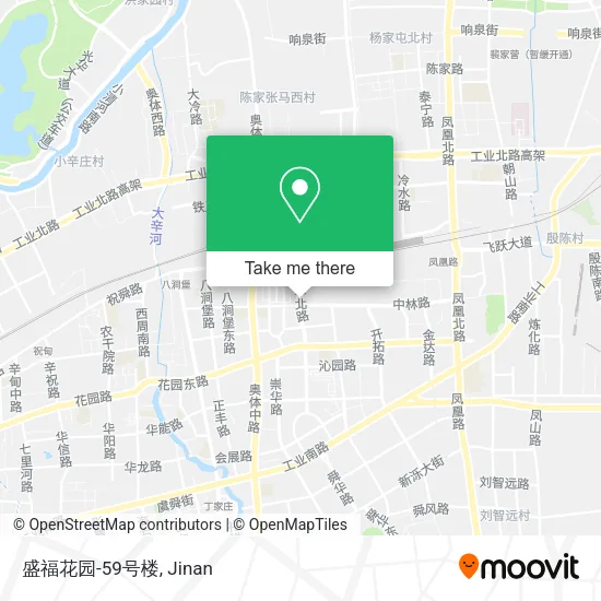 盛福花园-59号楼 map