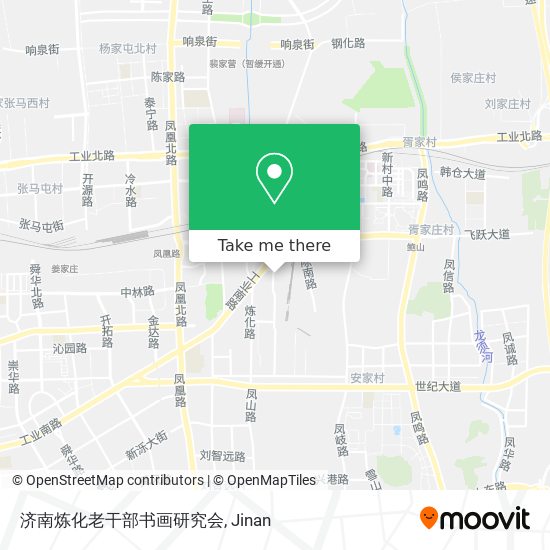 济南炼化老干部书画研究会 map