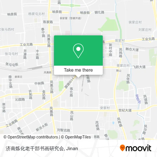 济南炼化老干部书画研究会 map
