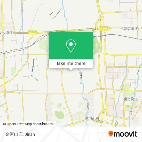 金河山庄 map