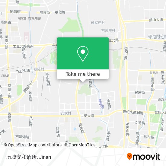 历城安和诊所 map