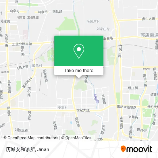 历城安和诊所 map