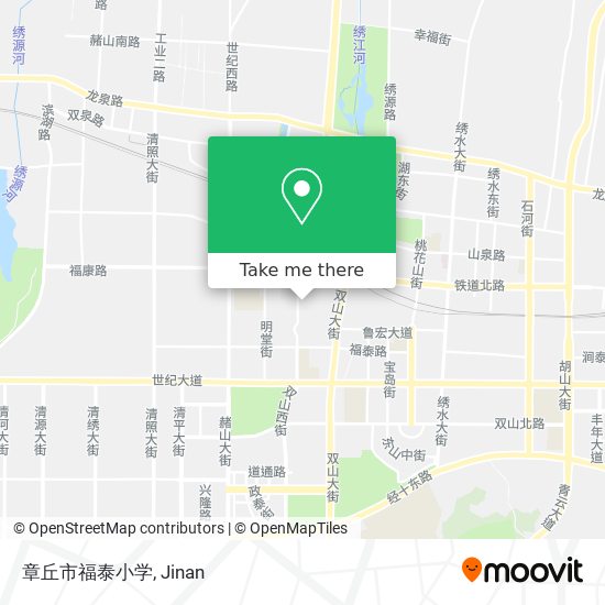 章丘市福泰小学 map