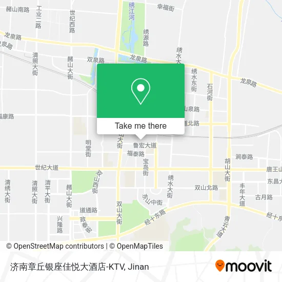 济南章丘银座佳悦大酒店-KTV map