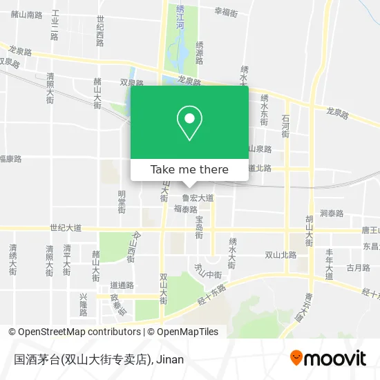 国酒茅台(双山大街专卖店) map