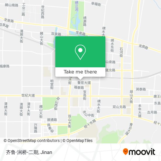 齐鲁·涧桥-二期 map