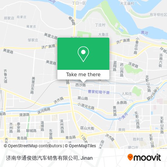 济南华通俊德汽车销售有限公司 map