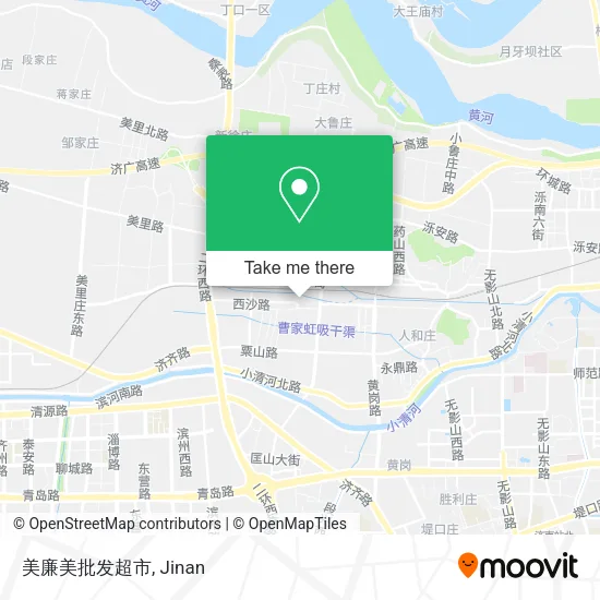 美廉美批发超市 map