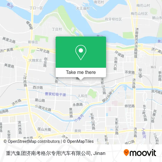 重汽集团济南考格尔专用汽车有限公司 map